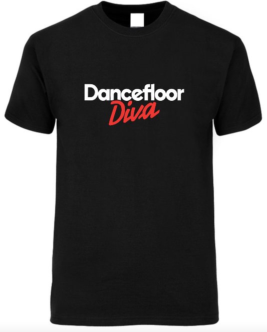 Dancefloor Diva Black Tee