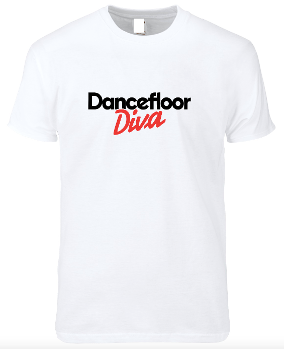 Dancefloor Diva White Tee