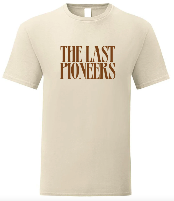 The Last Pioneers Logo Tee - Cream