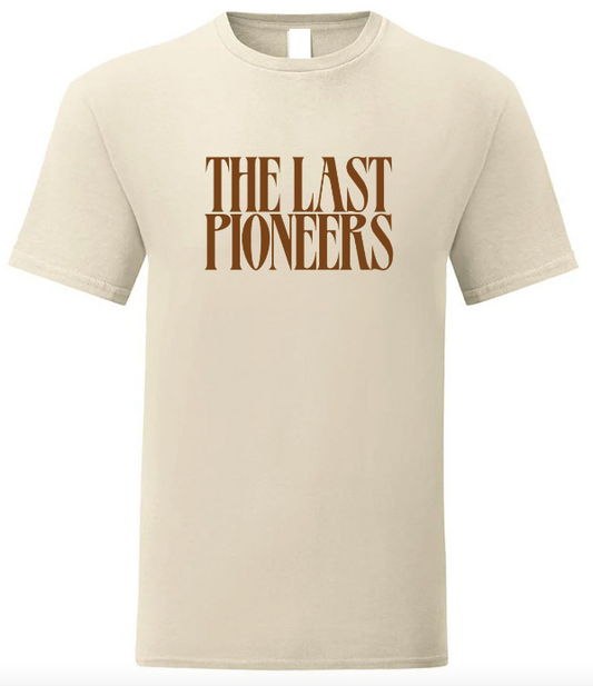 The Last Pioneers Logo Tee - Cream